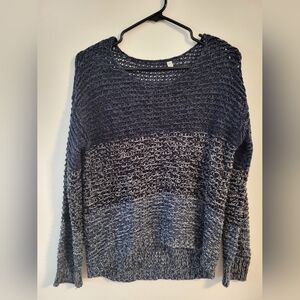 Blue gradient sweater